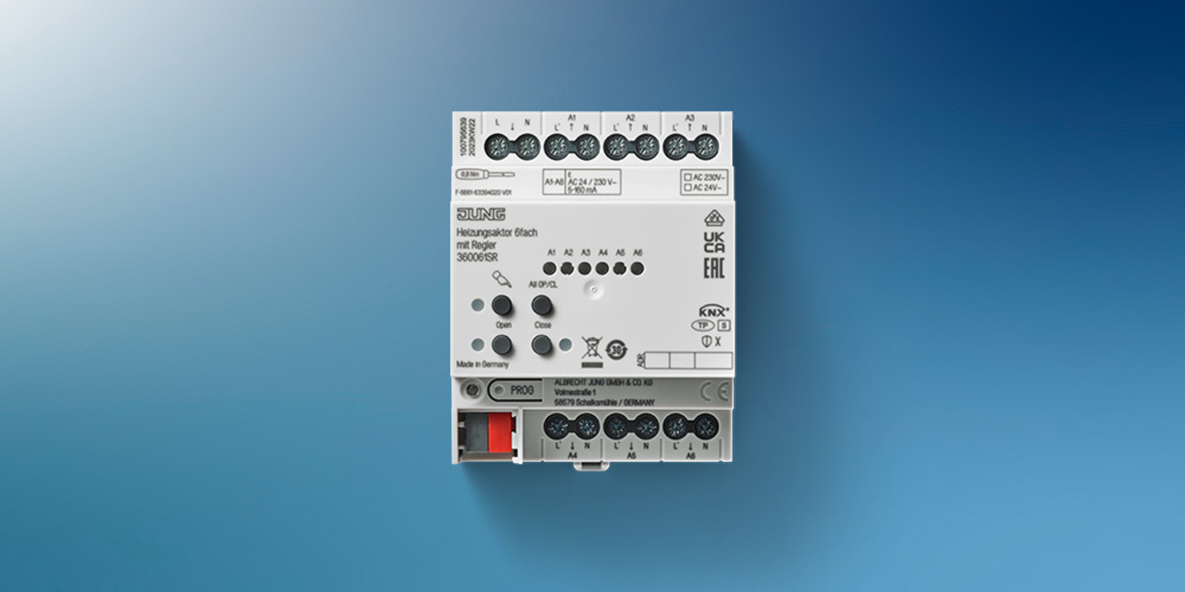 KNX Heizungsaktor 6-fach bei Olaf Lachmann GmbH in Luckau