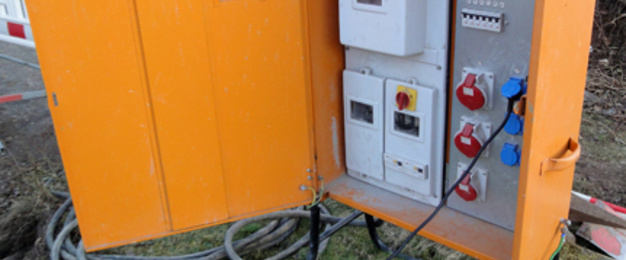 Baustrom bei Olaf Lachmann GmbH in Luckau