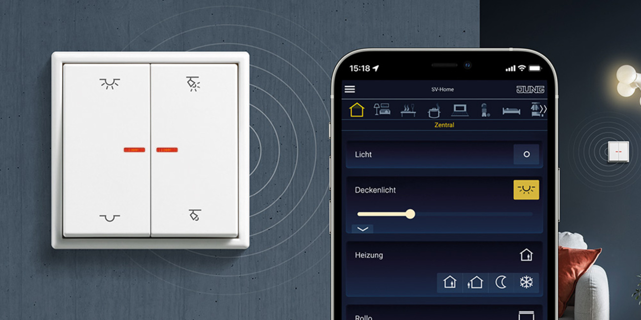 KNX RF Taster bei Olaf Lachmann GmbH in Luckau